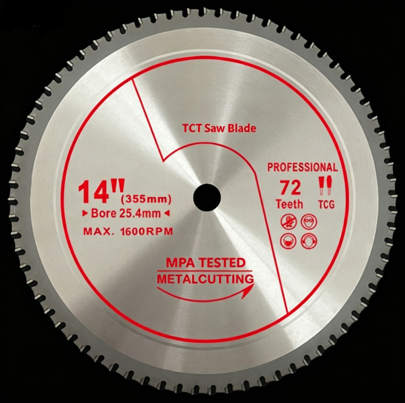 Hojas de sierra TCT para herramientas eléctricas, serie Cermet